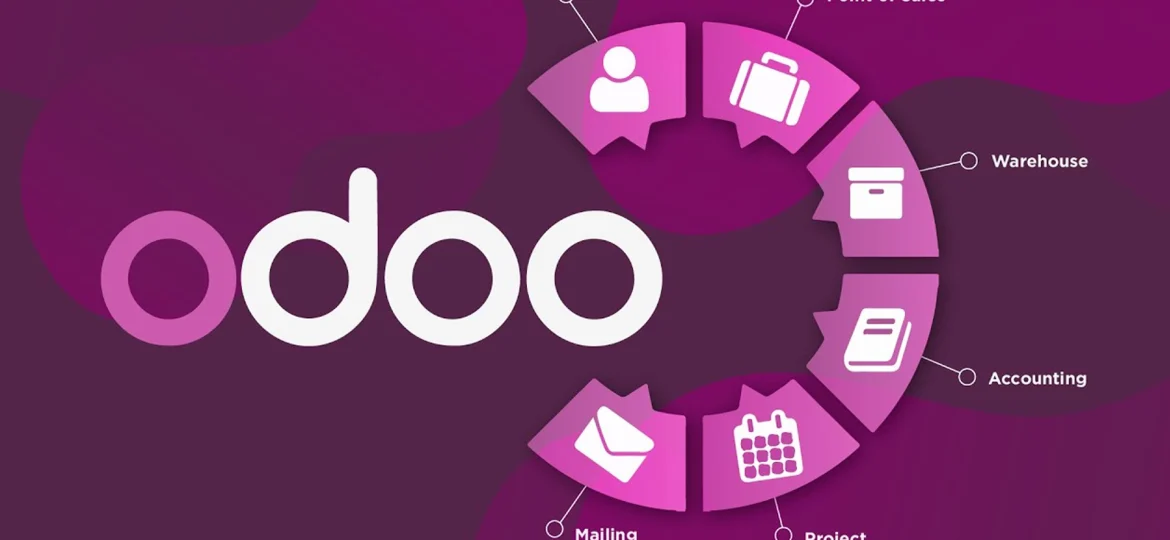 خدمات تطبيق Odoo ERP للشركات: CRM ومحاسبة ومخزون ونقاط بيع وإدارة مشاريع